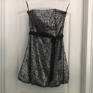 Jessica McClintock Bubble Hem Cocktail Dress